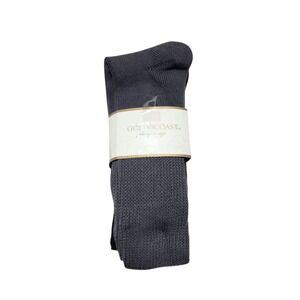 Gold Coast Gray Socks Men's Crew Socks Cotton Blend‎ Soft Comfort Shoe Size 6-12